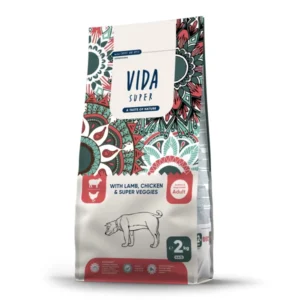 VIDA SUPER WITH LAMB, CHICKEN & SUPER VEGGIES  ADULT DOG MEDIUM & LARGE BREED