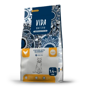 VIDA PROFESSIONAL SUPER FREEDOM CHICKEN WITH BLUEBERRY ADULT CAT 12 KG