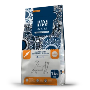 VIDA PROFESSIONAL SUPER NORDICA SALMON WITH  BUTTERNUT SQUASH ADULT CAT 12 KG