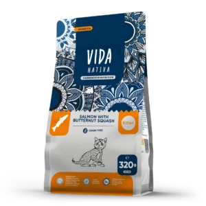 VIDA PROFESSIONAL SUPER NORDICA SALMON WITH  BUTTERNUT SQUASH KITTEN 12 KG